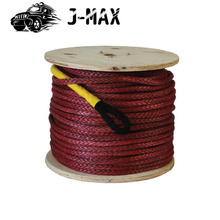 J-MAX12股超高分子绞盘绳拖车绳越野车绳迪尼玛绳16mm直径26t耐磨