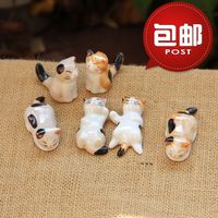 包邮盒装日式陶瓷猫咪筷子架小猫筷子托 一套6款zakka 筷架萌物_250x250.jpg