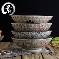 景德镇9寸陶瓷大斗碗釉下彩手绘创意餐具日式和风面碗大汤碗环保_250x250.jpg