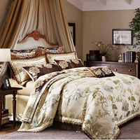 欧式奢华样板房家纺床上用品四六八十件套 高档贡缎床盖式多件套_250x250.jpg