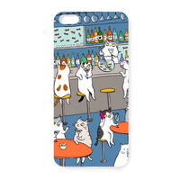 日系可爱小猫咪 原创插画 苹果6 5s iphone6plus 创意磨砂手机壳_250x250.jpg