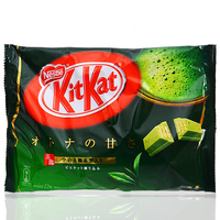 日本进口零食 kitkat雀巢奇巧 宇治抹茶巧克力威化夹心饼干135g_250x250.jpg