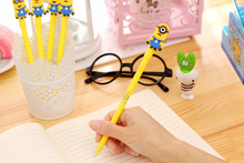 韩国文具小黄人中性笔0.5mm创意水笔签字笔小学生喜欢礼品奖品