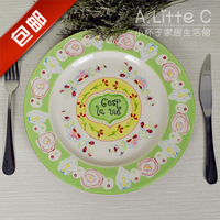 包邮 A.Litte C 美式乡村陶瓷盘子/手绘餐具/西餐盘/装饰挂盘_250x250.jpg
