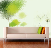 无缝大型壁画立体壁纸客厅沙发背景墙纸简约蒲公英影视墙3D无纺布_250x250.jpg