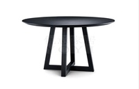 优意直销简约创意黑色餐桌家用实木饭台圆形咖啡茶桌设计师定制_250x250.jpg