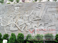 石雕园林广场浮雕抗日战争浮雕墙雕塑革命烈士城市墙浮雕大理石_250x250.jpg