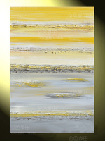 单幅竖版手绘抽象油画现代简约装饰画样板房玄关黄色抽象风景油画_250x250.jpg