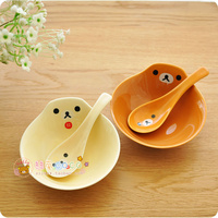 日本 正版轻松熊 可爱 陶瓷碗 日式 创意 汤碗 饭碗 茶碗 情侣碗_250x250.jpg