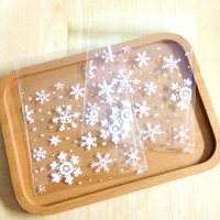 韩国包装 圣诞白色雪花饼干袋 袋 西点袋 糖果袋 10只/件_250x250.jpg