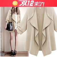 2015欧美女外套Long sleeved jacket Women winter coat  Fashion_250x250.jpg