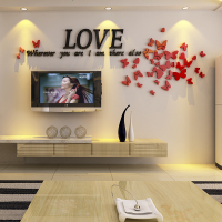 love创意3d水晶亚克力立体墙贴画浪漫客厅卧室沙发电视背景墙装饰_250x250.jpg