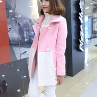 2015冬装新款韩版拼接加厚显瘦羊毛呢外套中长款大衣女_250x250.jpg