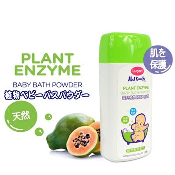 日雅日本婴儿植物酵素入浴剂沐浴露粉宝宝天然洗护用品二合一500g