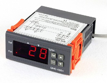 冷库湿度温控器 DHC-100+ 加热 除湿温度校正 单传感器