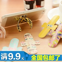 韩国创意可爱硅胶魔力贴支架 便携懒人u型手机支撑架 潮款通用_250x250.jpg