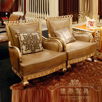 建泰 欧式皮沙发 真皮单人沙发 牛皮单人沙发 新古典真皮单人沙发_250x250.jpg