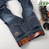 Jeep chariot吉普战车正品修身微弹夏季超薄冰丝透气青年牛仔裤男_250x250.jpg