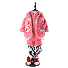 小军号2015冬款儿童卫衣三件套迷彩小童装加厚女童套装韩版