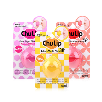 包邮 ROHTO乐敦 Chu Lip球型润唇膏 多种香型可选
