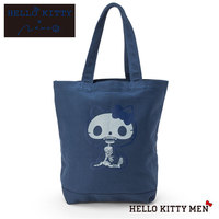 日本正品Hello Kitty nendo男士帆布单肩包手提包拎包 骷髅猫 MEN_250x250.jpg