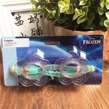 现货 美国迪士尼正品冰雪奇缘儿童女童男童游泳眼镜泳镜防紫外线