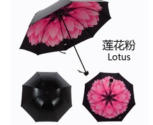 防晒小黑伞防紫外线雨伞创意公主单层遮阳黑胶伞超轻太阳伞新款