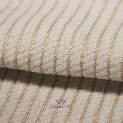 雪尼尔白条纹中式沙发垫套棉布料抱枕靠枕坐垫飘窗垫手工面料