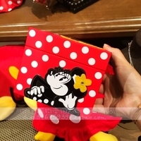 上海迪士尼乐园代购 米妮 红色 卡通儿童布艺首饰盒桌面收纳盒_250x250.jpg