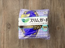 日本代购花王超薄乐而雅系列夜用350卫生巾无荧光剂现货