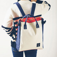 韩版撞色双肩包女笔记本电脑包15.6英寸书包女学生韩国背包大容量_250x250.jpg