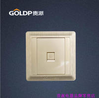 GOLDP贵派开关插座 电话插座面板 电话线插座接口 墙壁开关插座G4_250x250.jpg