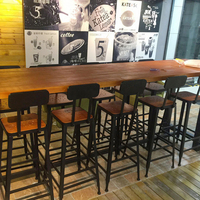 美式loft铁艺实木长桌吧台桌酒吧桌星巴克咖啡厅桌椅组合复古餐桌_250x250.jpg