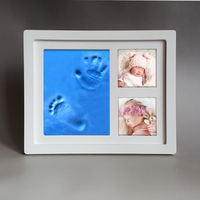 婴儿手足印手脚印泥宝宝印相框满月生日纪念品周岁礼物环保木质_250x250.jpg