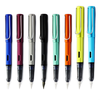 包邮 LAMY凌美钢笔 AL-STAR 恒星系列电光绿/酒红/蓝绿礼盒钢笔