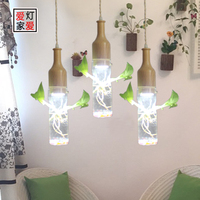 创意LED现代艺术设计吊灯水培植物酒瓶吊灯空中花园餐厅吊灯_250x250.jpg