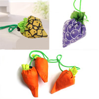 水果外形环保购物袋 葡萄菠萝萝卜折叠收纳袋 草莓袋 可印logo_250x250.jpg