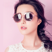 帕莎太阳镜女正品 2016款帕沙T60070眼镜 时尚偏光墨镜防紫外线潮