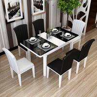 餐桌椅组合6人4人简约现代伸缩餐桌钢化玻璃客厅环保家具_250x250.jpg