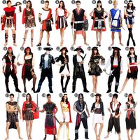 万圣节服装 加勒比海盗服装cosplay男女成人罗马武士衣服舞会派对_250x250.jpg