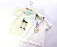 欧美1-3岁儿童短袖纯棉T恤 夏季金牌奖章/网球运动员男童夏季上衣_250x250.jpg