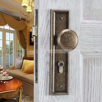 米莱米五金锁具美式室内房门锁欧式仿古铜球形门把手卧室门锁_250x250.jpg