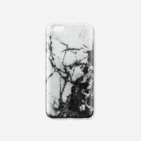 大理石 黑白 原创设计iPhone6 6s Plus手机壳 光面全包软壳 包邮_250x250.jpg