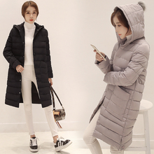 2016新款冬季棉衣女中长款韩版学生冬天棉袄大码女装加厚棉服外套