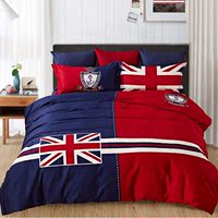 英国国旗纯棉四件套个性全棉床单被套1.5/2.0m床上用品创意时尚潮_250x250.jpg