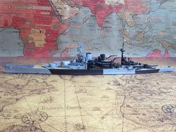 1/700二战英国皇家海军反击号战列巡洋舰模型 战舰世界 模型代工