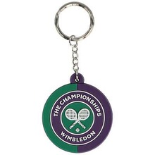 温布尔登网球公开赛橡胶Logo钥匙扣