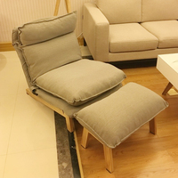 躺椅折叠单人日式简约设计师懒人沙发卧室休闲沙发椅客厅布艺沙发_250x250.jpg