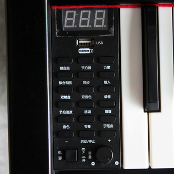专业88键带力度键盘光亮烤漆多功能智能考级电子数码钢琴电钢琴