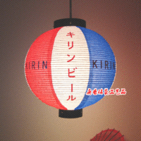 日本料理餐厅装饰 日式韩式纸灯笼 圆形 红白蓝家纹彩灯 定制多款_250x250.jpg